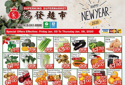 Superking Supermarket (North York) Flyer January 3 to 9