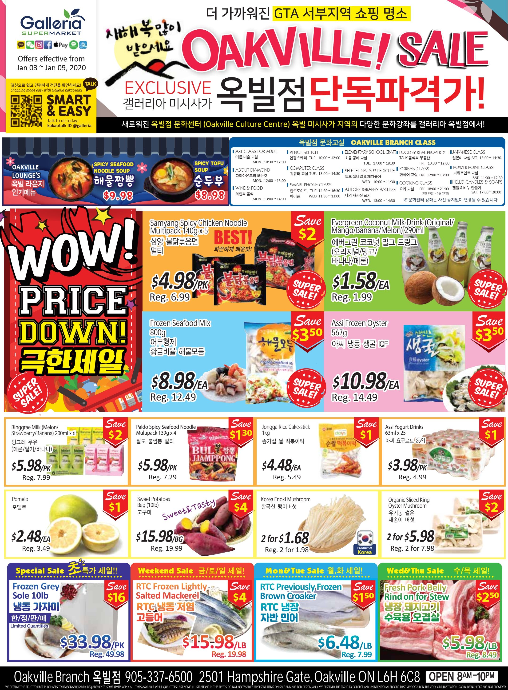 Galleria Supermarket Flyer January 3 to 9