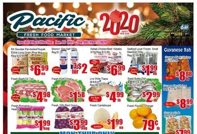 Pacific Fresh Food Market (Pickering) Flyer January 3 to 9