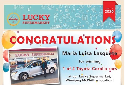 Lucky Supermarket (Edmonton) Flyer January 3 to 9