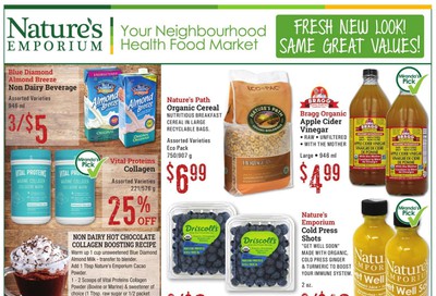 Nature's Emporium Flyer January 3 to 16