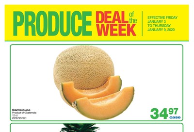 Wholesale Club (West) Produce Deal of the Week Flyer January 3 to 9