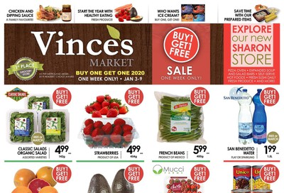 Vince's Market Flyer January 3 to 9