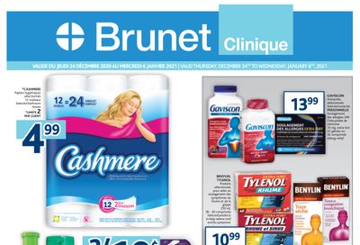 Brunet Clinique Flyer December 24 to January 6