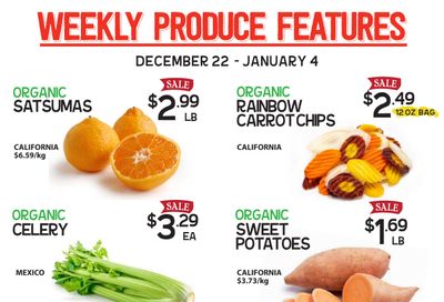 Pomme Natural Market Flyer December 24 to January 4