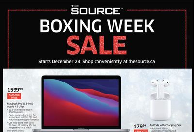 The Source Boxing Day/Week Flyer December 24 to 30, 2020