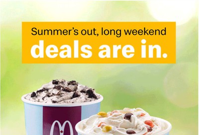 McDonald’s Canada 2 Regular Size McFlurry for only $5.50, Valid for Limited Time