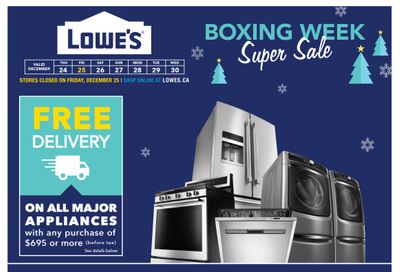 Lowe's Flyer December 24 to 30