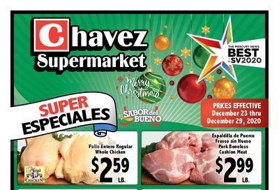 Chavez Holiday Weekly Ad Flyer December 23 to December 29, 2020