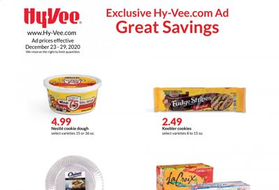 Hy-Vee (IA, IL, KS, MN, MO, NE, SD, WI) Weekly Ad Flyer December 23 to December 29