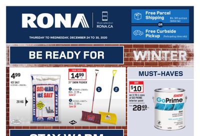 Rona (Atlantic) Flyer December 24 to 30