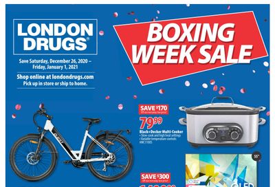 London Drugs Boxing Week Sale Flyer December 26, 2020 to January 1, 2021