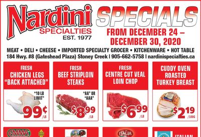 Nardini Specialties Flyer December 24 to 30