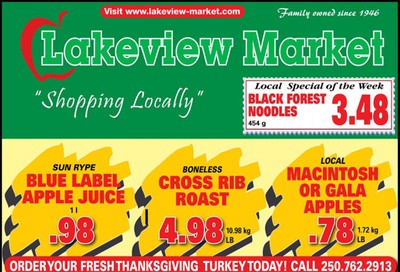 Lakeview Market Flyer September 23 to 29