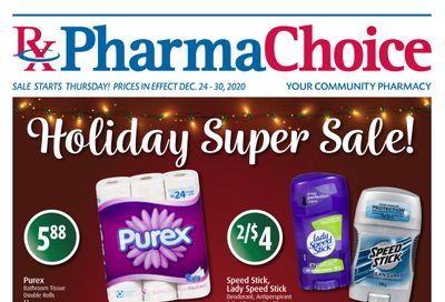 PharmaChoice (BC, AB, SK & MB) Flyer December 24 to 30