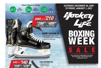 Pro Hockey Life Boxing Week Sale Flyer December 26 to January 1