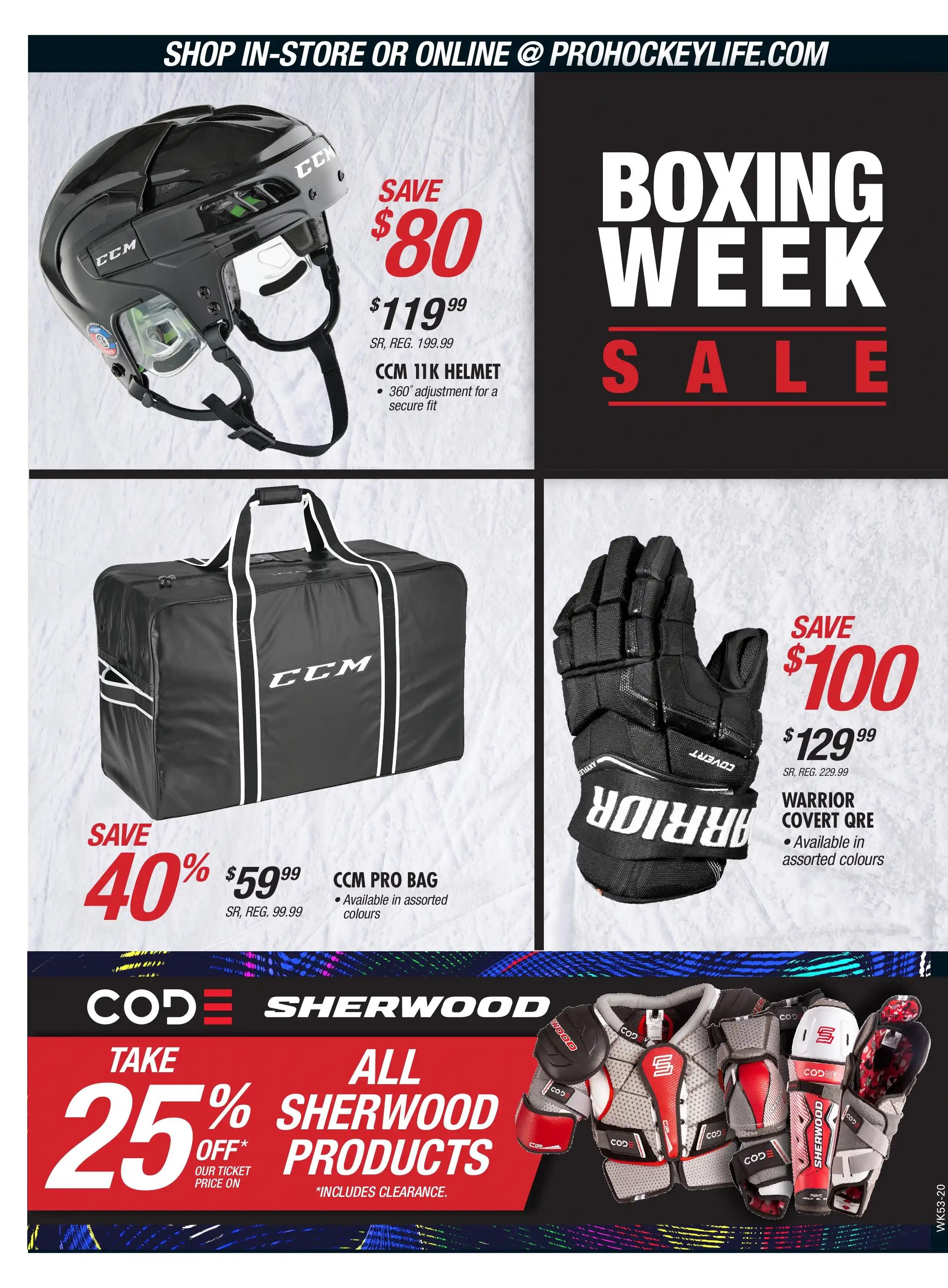 Pro Hockey Life Boxing Week Sale Flyer December 26 to January 1