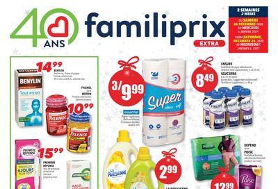 Familiprix Extra Flyer December 26 to January 6