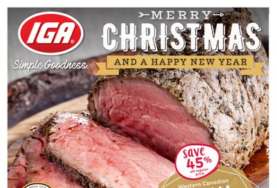 IGA Stores of BC Flyer December 26 to January 1