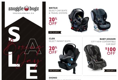 Snuggle Bugz Boxing Day/Week Sale Flyer December 26 to January 3