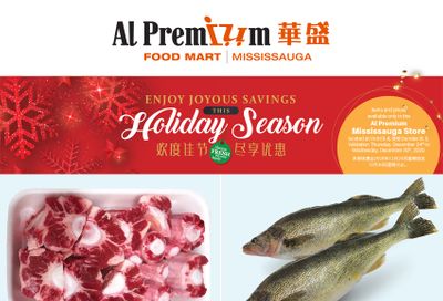 Al Premium Food Mart (Mississauga) Flyer December 24 to 30