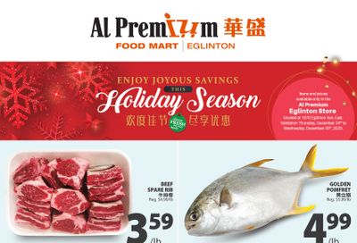 Al Premium Food Mart (Eglinton Ave.) Flyer December 24 to 30