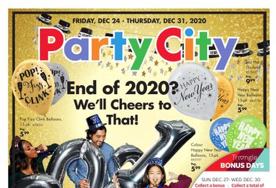 Party City Flyer December 24 to 31