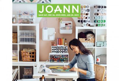 JOANN Weekly Ad Flyer December 26 to January 20