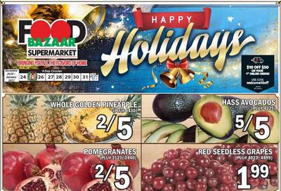Food Bazaar (CT, NJ, NY) Weekly Ad Flyer December 24 to December 31
