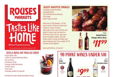 Rouses Markets (AL, LA, MS) Weekly Ad Flyer December 6 to January 1