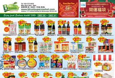 Btrust Supermarket (Mississauga) Flyer December 25 to 31