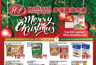 Top Food Supermarket Flyer December 25 to 31
