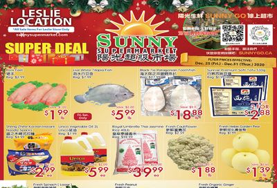 Sunny Supermarket (Leslie) Flyer December 25 to 31