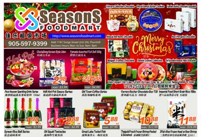 Seasons Food Mart (Thornhill) Flyer December 25 to 31
