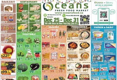 Oceans Fresh Food Market (Brampton) Flyer December 25 to 31