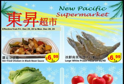 New Pacific Supermarket Flyer December 25 to 28