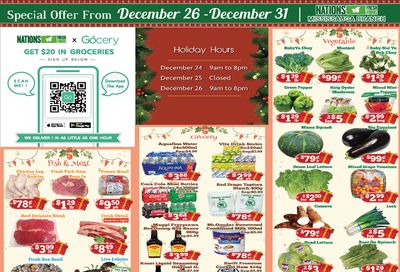 Nations Fresh Foods (Mississauga) Flyer December 26 to 31