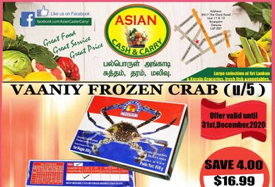 Asian Cash & Carry Flyer December 25 to 31