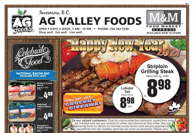 AG Foods Flyer December 25 to 31