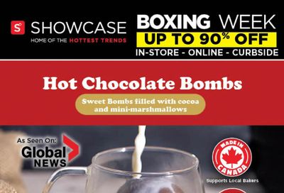 Showcase Boxing Week Flyer December 24 to January 3