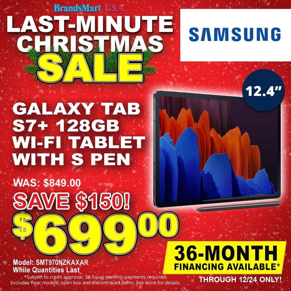 Brandsmart USA Weekly Ad Flyer December 25 to January 1