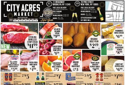 City Acres Market Holiday Weekly Ad Flyer December 25 to December 31, 2020