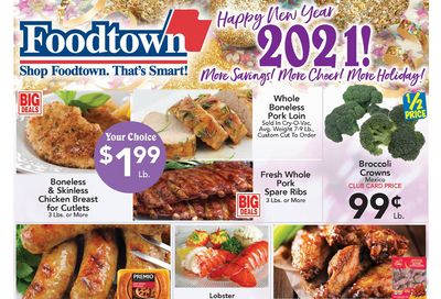 Foodtown Holiday Weekly Ad Flyer December 25 to December 31, 2020