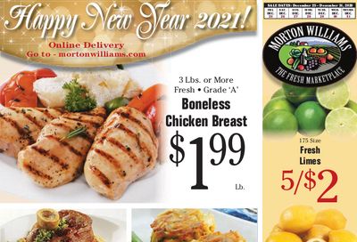 Morton Williams Holiday Weekly Ad Flyer December 25 to December 31, 2020