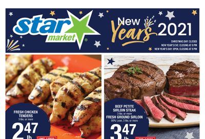 Star Market Holiday Weekly Ad Flyer December 25 to December 31, 2020