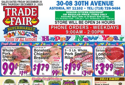 Trade Fair Supermarket Holiday Weekly Ad Flyer December 25 to December 31, 2020