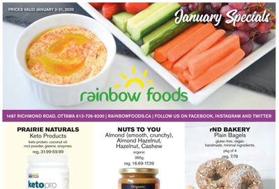 Rainbow Foods Flyer January 2 to 31