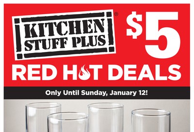 Kitchen Stuff Plus Red Hot Deals Flyer January 6 to 12