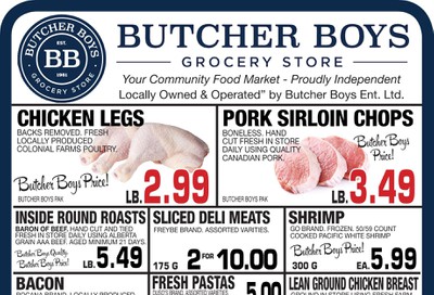 Butcher Boys Grocery Store Flyer January 3 to 10