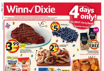 Winn Dixie (AL, FL, GA, LA, MS) Weekly Ad Flyer December 26 to December 29